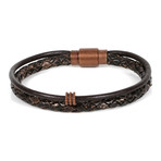 Bora Leather Bracelet // Brown