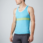 Limelight Tank // Sky + Lime (XL)