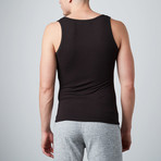 Midnight Tank // Black  + White (M)