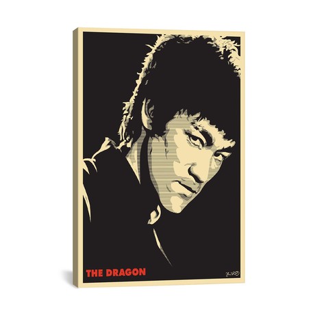 The Dragon: Bruce Lee (18"W x 26"H x 0.75"D)