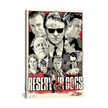 Reservoir Dogs (18"W x 26"H x 0.75"D)