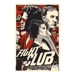 Fight Club (18"W x 26"H x 0.75"D)