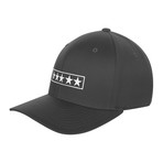 5-Star Baseball Cap // Black + White (Medium)