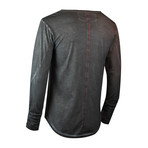 Primal Oiled Henley // Anthracite (M)