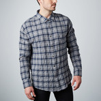 Long-Sleeve Yarn-Dyed Shirt // Gray Check (L)