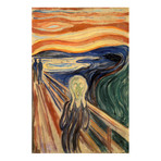 The Scream // Edvard Munch // 1910 (18"W x 26"H x 0.75"D)