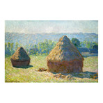 Haystack - End of the Summer // Claude Monet // 1891 (18"W x 26"H x 0.75"D)