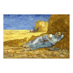 The Siesta After Millet // Vincent van Gogh // 1890 (26"W x 18"H x 0.75"D)