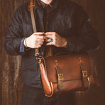 The Calhoun Leather Satchel