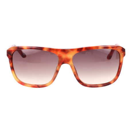 Flat Top Sunglasses // Light Havana