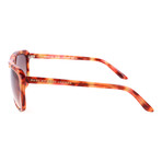 Flat Top Sunglasses // Light Havana