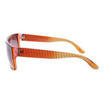 Flat Top Sunglasses // Havana