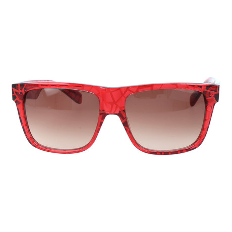 Shatter Clear Rim Retro Classic // Red