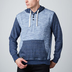 Ben Henley Hoodie // Navy (XL)