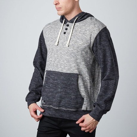 Ben Henley Hoodie // Black (XS)