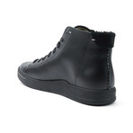 Barrow Triple Black High-Top Sneakers // Black (US: 8)