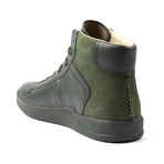 Hawkins High-Top Sneaker // Dark Olive (US: 8)