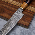 Handmade Damascus Kitchen Knife // KCH-15