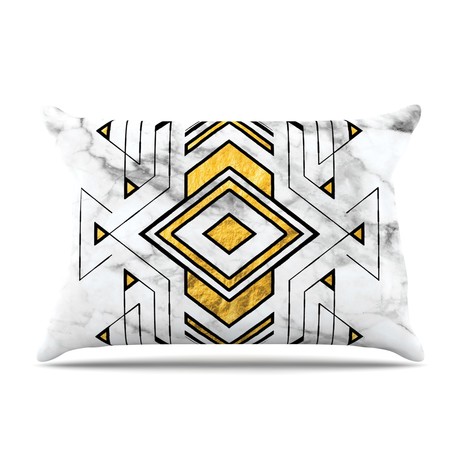 Geo Marble Graphic // Pillowcase (Standard)