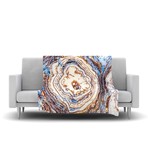 Crystal Agate // Fleece Blanket (60" L x 50"W)