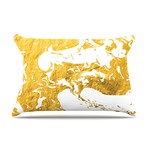 Gold Ink On Water // Pillowcase (Standard)