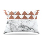 Marble + Metal // Pillowcase (Standard)