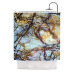 Opalized Marble // Shower Curtain