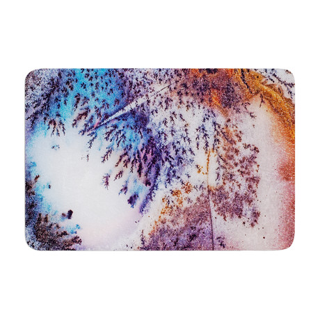 Snow Agate // Bath Mat (17" L x 24"W)