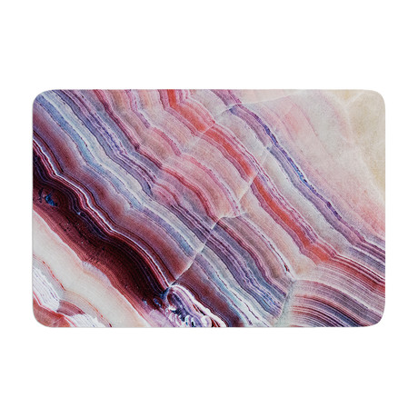 Sunrise Agate // Bath Mat (17" L x 24"W)