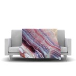 Sunrise Agate // Fleece Blanket (60" L x 50"W)