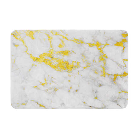 Gold Flake // Bath Mat (17" L x 24"W)