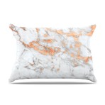 Rose Gold Flake // Pillowcase (Standard)