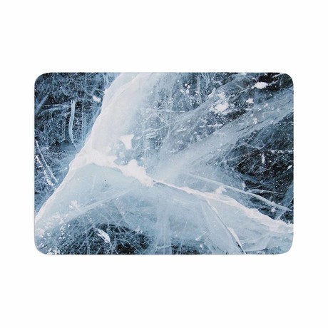 Deep Winter // Bath Mat (17" L x 24"W)
