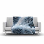 Deep Winter // Fleece Blanket (60" L x 50"W)