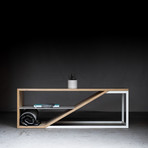 Birch-Ply Cortado Coffee Table