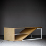 Birch-Ply Cortado Coffee Table