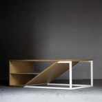 Birch-Ply Cortado Coffee Table