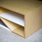 Birch-Ply Cortado Coffee Table