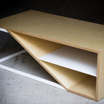 Birch-Ply Cortado Coffee Table