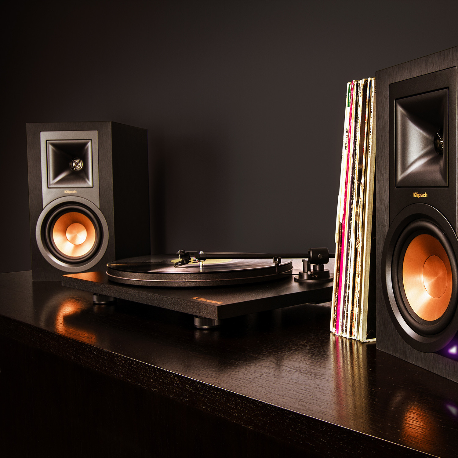 R15PM + ProJect Primary Turntable Bundle Klipsch Touch of Modern