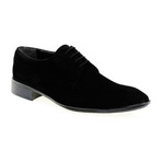 Suede Oxford // Black (Euro: 42)