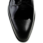 Patent Leather Textured Dress Shoe // Black (Euro: 44)