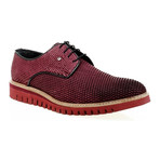 Textured Brogue // Bordeaux (Euro: 43)