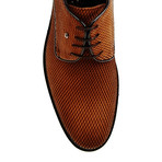 Textured Brogue // Tobacco (Euro: 39)