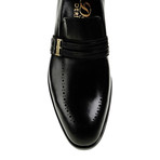 Band Slip-On Dress Shoe // Black (Euro: 40)