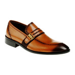 Band Slip-On Dress Shoe // Tobacco (Euro: 40)