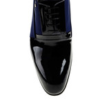 Two-Toned Dress Shoe // Dark Blue + Black (Euro: 41)