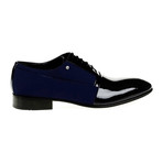 Two-Toned Dress Shoe // Dark Blue + Black (Euro: 40)