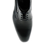 Textured Dress Shoe // Black (Euro: 43)