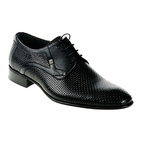 Textured Dress Shoe // Black (Euro: 43)